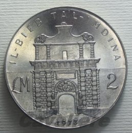 4529 - Malta 2 Pounds Ag 1973