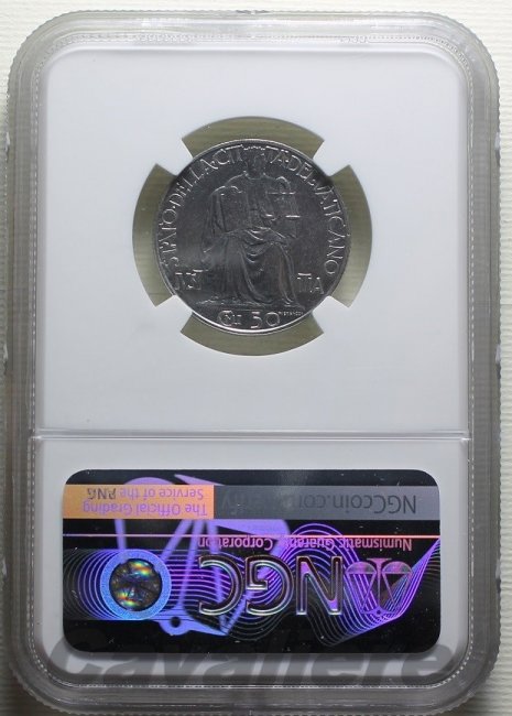 4820 - Pio XII 50 Centesimi Ac 1945 -RRR-