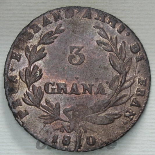 4996 - Napoli 3 Grana Cu 1810 -NC-