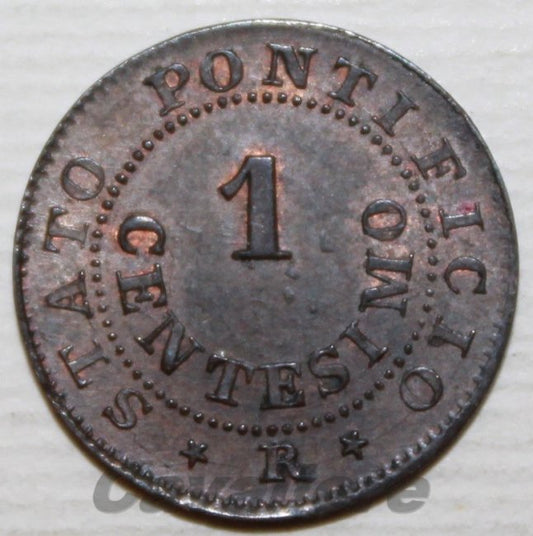 5406 - Roma Pio IX Centesimo Cu 1866 XXI