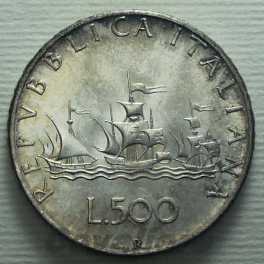 5964 - 500 Lire Ag 1966